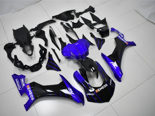 Bleu Noir Carénages Yamaha R1 15-19 Bleu Noir Carénages Yamaha R1 15-19