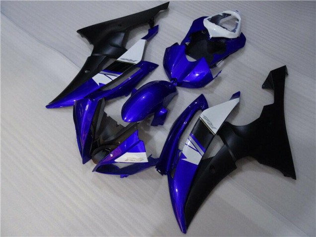 Bleu Noir Carénages Yamaha R6 08-16 Bleu Noir Carénages Yamaha R6 08-16