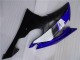 Bleu Noir Carénages Yamaha R6 08-16 Bleu Noir Carénages Yamaha R6 08-16