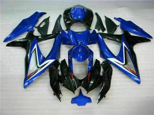 Bleu Noir Carrosserie Suzuki GSXR 600 / 750 K8 08-10 Bleu Noir Carrosserie Suzuki GSXR 600 / 750 K8 08-10