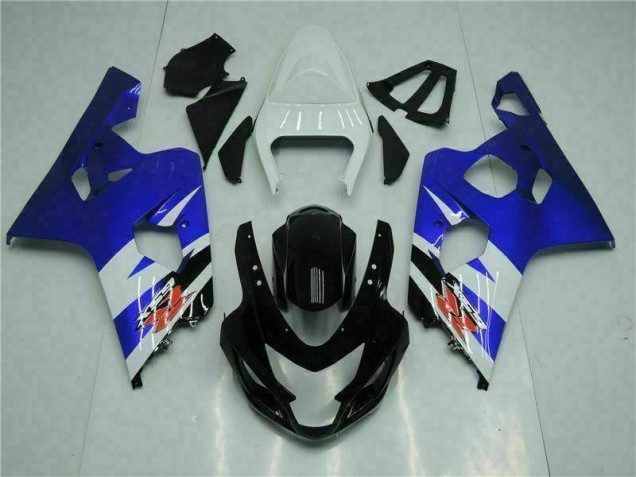 Bleu Noir Kit Carénages Complet Suzuki GSXR 600 / 750 K4 04-05 Bleu Noir Kit Carénages Complet Suzuki GSXR 600 / 750 K4 04-05