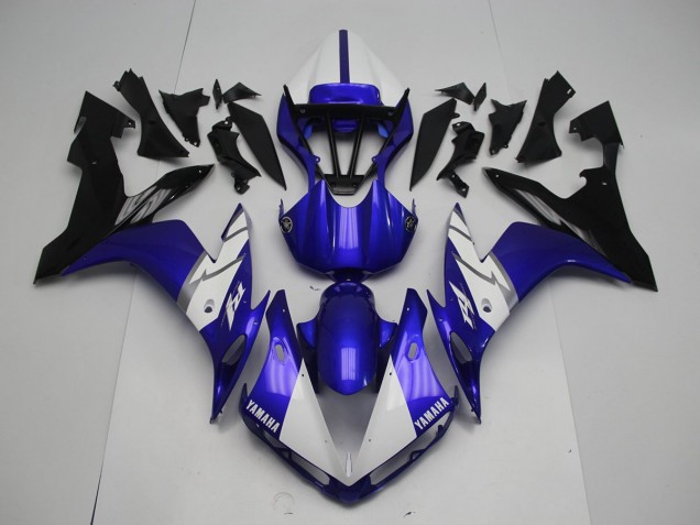 Bleu Noir Kit Carénages Complet Yamaha R1 04-06