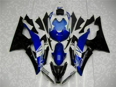 Bleu Noir Kit Carénages Complet Yamaha R6 08-16