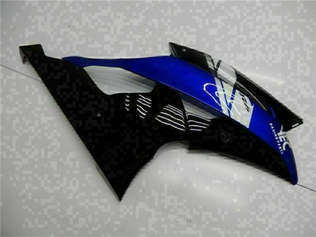 Bleu Noir Kit Carénages Complet Yamaha R6 08-16 Bleu Noir Kit Carénages Complet Yamaha R6 08-16