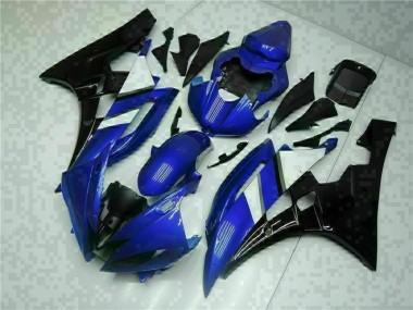 Bleu Noir Kit Carénages & Plastique Yamaha R6 06-07