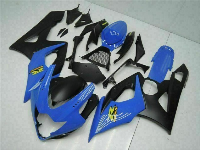 Bleu Noir Kit Carénages Suzuki GSXR 1000 K5 05-06 Bleu Noir Kit Carénages Suzuki GSXR 1000 K5 05-06