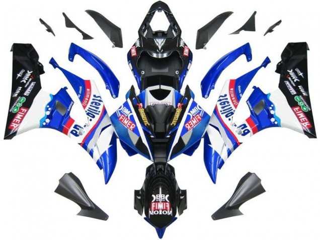Bleu Noir Sterilgard Carénage Yamaha R6 06-07 Bleu Noir Sterilgard Carénage Yamaha R6 06-07