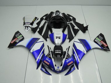 Bleu Noir Sterilgarda Carénage Yamaha R1 09-11