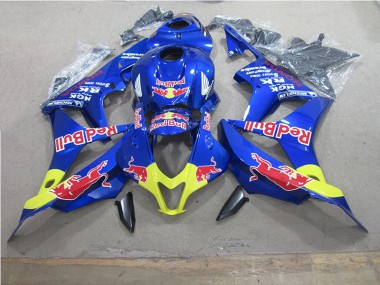 Bleu Red Bull Carénage Honda CBR 600 RR 07-08