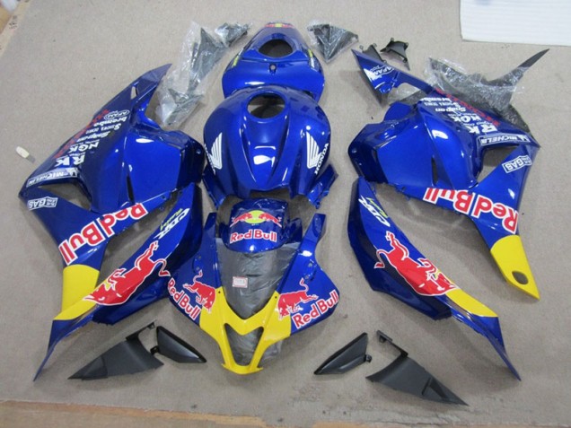 Bleu Red Bull Carénages Honda CBR 600 RR 09-12 Bleu Red Bull Carénages Honda CBR 600 RR 09-12