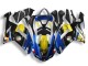 Bleu Requin Carénage Kawasaki ZX6R 07-08 Bleu Requin Carénage Kawasaki ZX6R 07-08