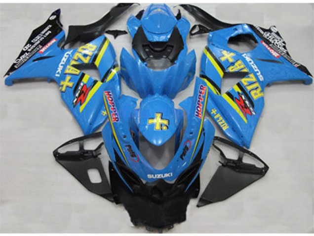 Bleu Rizla Hopper Carénage Suzuki GSXR 1000 K9 09-16 Bleu Rizla Hopper Carénage Suzuki GSXR 1000 K9 09-16