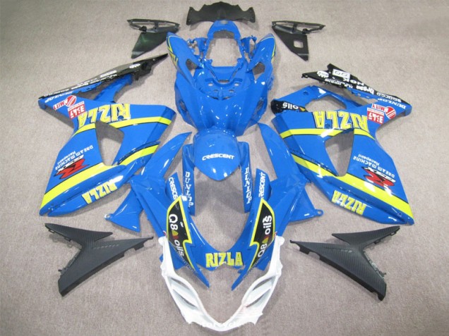 Bleu Rizla Q8 Oils Carénage Suzuki GSXR 1000 K9 09-16 Bleu Rizla Q8 Oils Carénage Suzuki GSXR 1000 K9 09-16