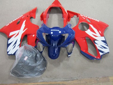 Bleu Rouge Carénage Honda CBR 600 F4 99-00