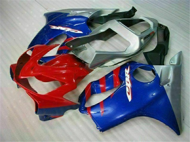 Bleu Rouge Carénage Honda CBR 600 F4i 01-03 Bleu Rouge Carénage Honda CBR 600 F4i 01-03