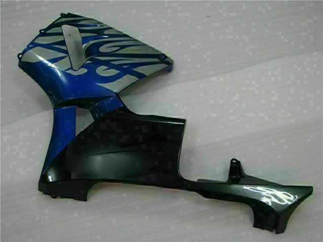 Bleu avec Argent Flamme Carénage Honda CBR 600 RR 03-04 Bleu avec Argent Flamme Carénage Honda CBR 600 RR 03-04