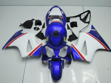 Bleu et Blanc Carénage Honda VFR 800 02-13