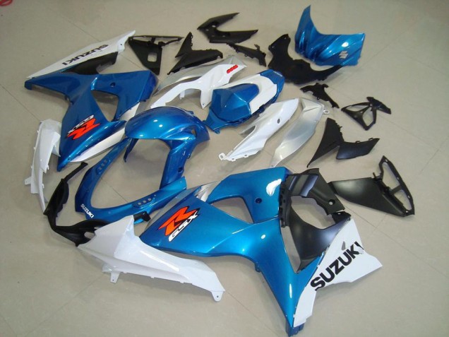 Bleu et Blanc Style OEM Carénage Suzuki GSXR 1000 K9 09-16