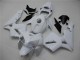 Brillant Blanc Carénage Honda CBR 600 RR 05-06