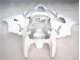 Brillant Blanc Carénage Kawasaki ZX6R 00-02