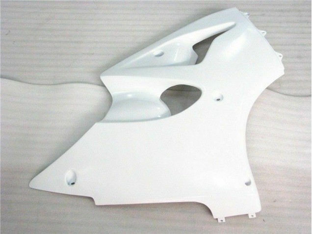 Brillant Blanc Carénage Kawasaki ZX6R 00-02
