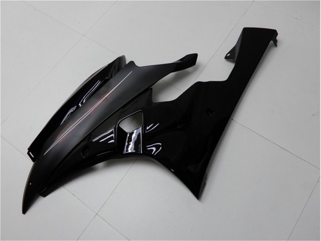 Brillant Noir Mat Carénage Yamaha R6 06-07 Brillant Noir Mat Carénage Yamaha R6 06-07