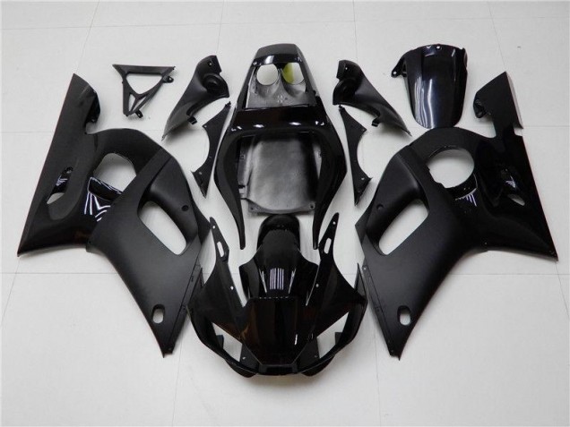 Brillant Noir Mat Carénage Yamaha R6 98-02 Brillant Noir Mat Carénage Yamaha R6 98-02