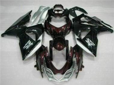 Brun Noir Carénage Suzuki GSXR 1000 K9 09-16