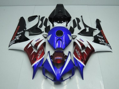 Burgandy et Bleu Carénage Honda CBR 1000 RR 06-07