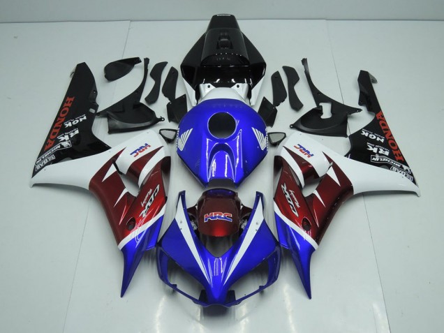Burgandy et Bleu Carénage Honda CBR 1000 RR 06-07