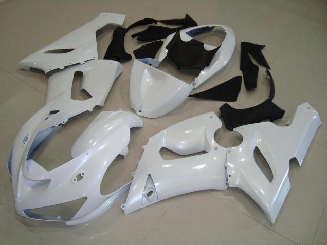Dark Blanc Nacré Carénage Kawasaki ZX6R 05-06 Dark Blanc Nacré Carénage Kawasaki ZX6R 05-06