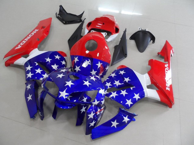 Drapeau américain Carénage Honda CBR 600 RR 05-06 Drapeau américain Carénage Honda CBR 600 RR 05-06