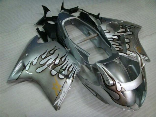 Flamme Argent Gris Carénage Honda CBR 1100 XX 96-07 Flamme Argent Gris Carénage Honda CBR 1100 XX 96-07