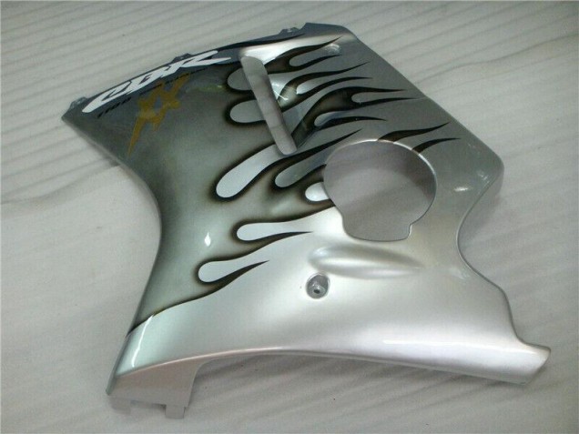 Flamme Argent Gris Carénage Honda CBR 1100 XX 96-07 Flamme Argent Gris Carénage Honda CBR 1100 XX 96-07