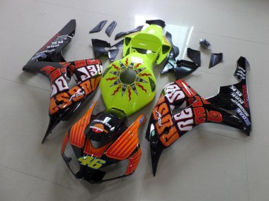 Fluro Rossi Carénage Honda CBR 1000 RR 06-07
