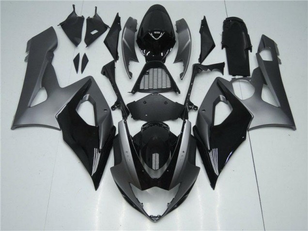 Gris Noir Carénage Suzuki GSXR 1000 K5 05-06 Gris Noir Carénage Suzuki GSXR 1000 K5 05-06