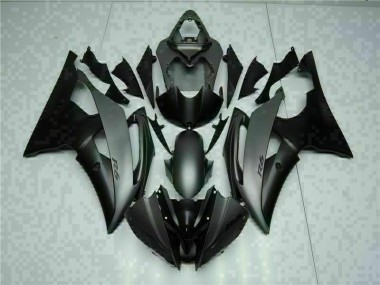 Gris Noir Carénages Yamaha R6 08-16
