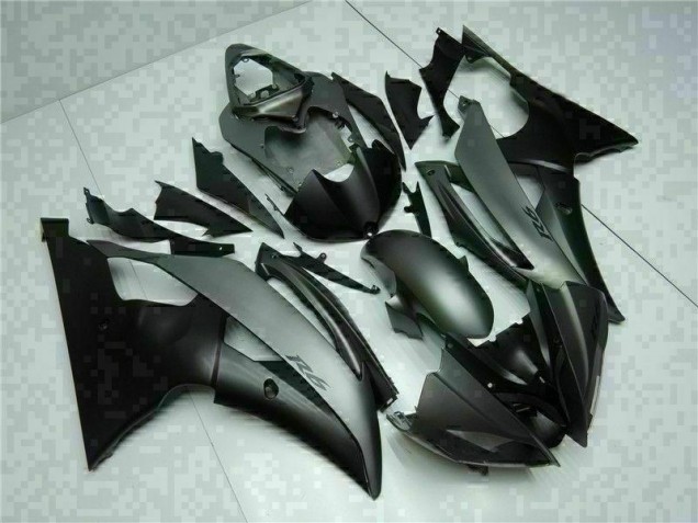 Gris Noir Carénages Yamaha R6 08-16 Gris Noir Carénages Yamaha R6 08-16