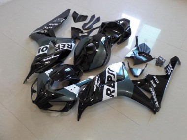 Gris Noir Repsol Carénage Honda CBR 1000 RR 06-07