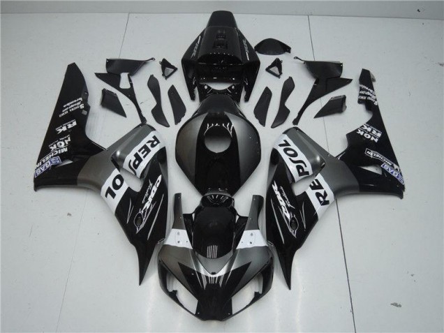 Gris Noir Repsol Carénages Honda CBR 1000 RR 04-05 Gris Noir Repsol Carénages Honda CBR 1000 RR 04-05