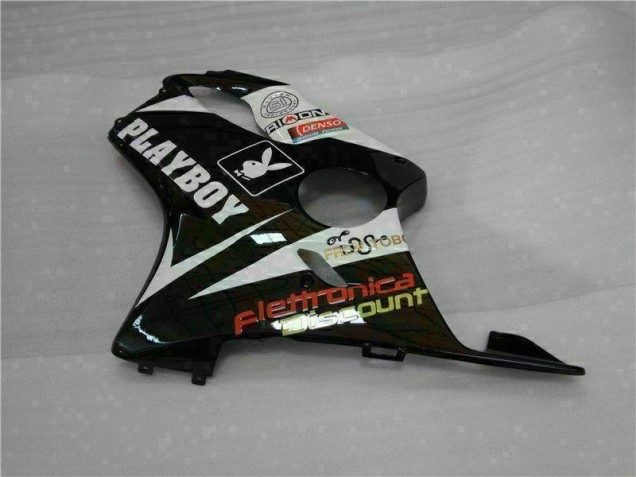 Jaune Argent Noir Playboy Carénage Honda CBR 600 F4i 01-03 Jaune Argent Noir Playboy Carénage Honda CBR 600 F4i 01-03