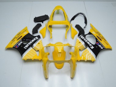 Jaune Arrow Carénage Kawasaki ZX6R 00-02