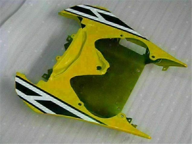Jaune Blanc Carénage Yamaha R6 08-16 Jaune Blanc Carénage Yamaha R6 08-16