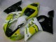Jaune Blanc Carénage Yamaha R6 98-02 Jaune Blanc Carénage Yamaha R6 98-02