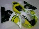 Jaune Blanc Carénage Yamaha R6 98-02 Jaune Blanc Carénage Yamaha R6 98-02