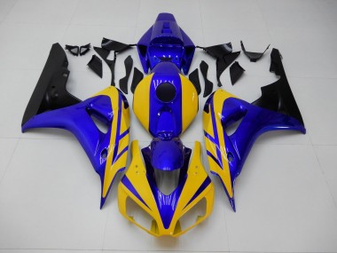 Jaune Bleu Carénage Honda CBR 1000 RR 06-07