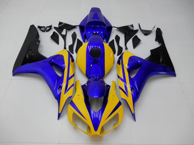 Jaune Bleu Carénage Honda CBR 1000 RR 06-07