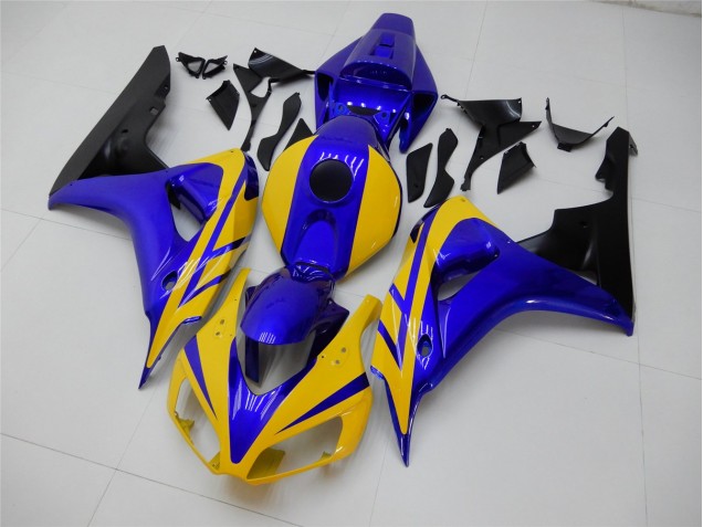 Jaune Bleu Carénage Honda CBR 1000 RR 06-07