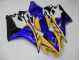Jaune Bleu Carénage Honda CBR 1000 RR 06-07