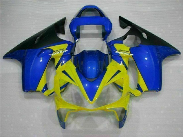 Jaune Bleu Carénage Honda CBR 600 F4i 01-03